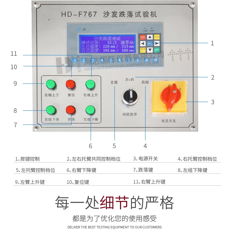 HD-F767沙发跌落试验机_2